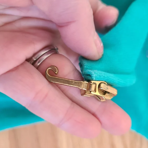 Juicy Couture Green and Pink Hoodie, Sz M - Picture 4 of 7